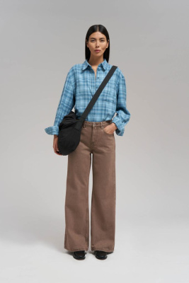 Джинсы flared fit