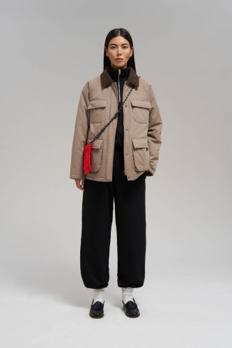 Утепленная куртка с водоотталкивающей пропиткой