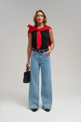 Джинсы flared fit