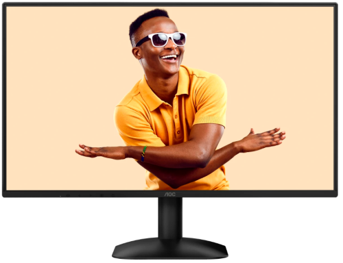 Монитор 23,8" AOC 24B31H 1920x1080, 16:9, IPS, 250 cd/m, 1500:1, 1ms, 178°/178°, 120Hz, HDMI, Black