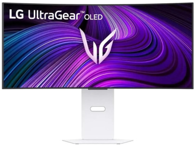 Монитор 34" LG UltraGear 34GX90SA-W 3400x1440, LED, 21:9, QLED, 275cd/m, 0.03ms, 178гр/178гр, HDMI, DP, USB, 240Hz, HAS, white