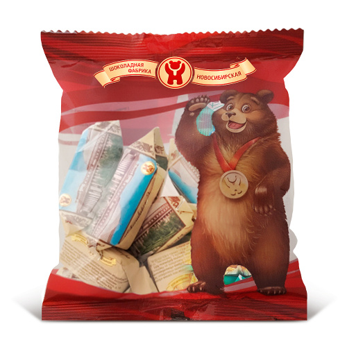 Конфеты Новосибирск Экстра, Шоколадная фабрика Новосибирская, 200 гр