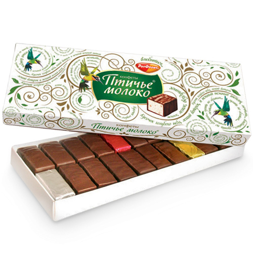 Конфеты Птичье молоко, Воронежская кондитерская фабрика, 300 гр.