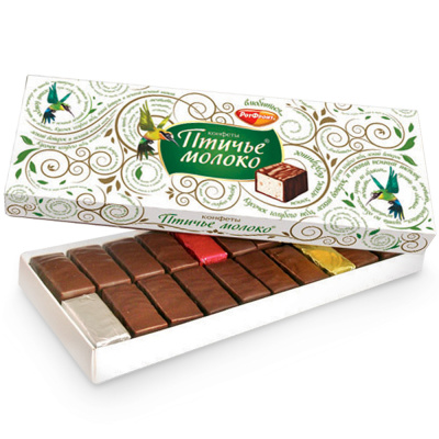 Конфеты Птичье молоко, Воронежская кондитерская фабрика, 300 гр.