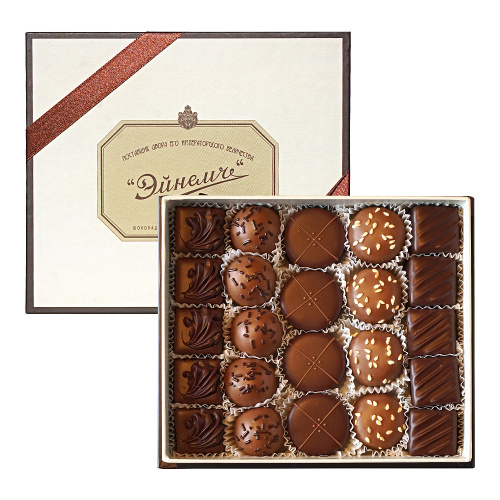 Набор шоколадных конфет Эйнемъ №1, Красный Октябрь, 260 гр.