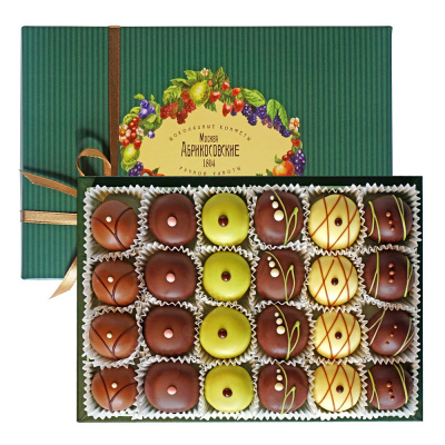 Набор шоколадных конфет Абрикосовские, Красный Октябрь, 285 гр.
