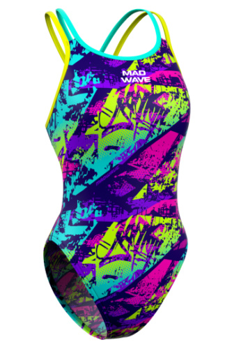 Спортивный купальник для плавания Crossback PBT D7