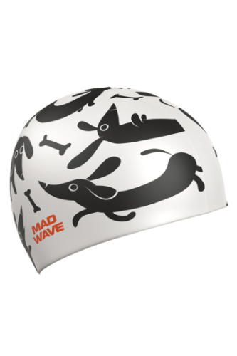 Силиконовая шапочка для плавания Dachshund