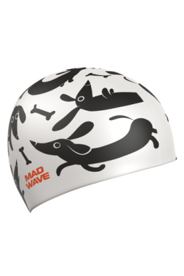 Силиконовая шапочка для плавания Dachshund