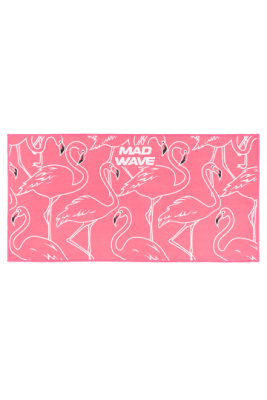 Microfiber towel Flamingo