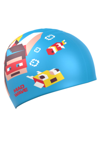 Силиконовая шапочка для плавания Diver