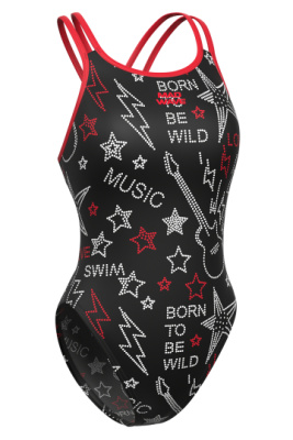 Спортивный купальник для плавания Crossback HiClo N7