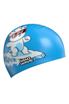 Силиконовая шапочка для плавания Bear