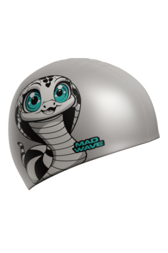 Силиконовая шапочка для плавания Snake