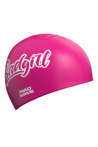 Силиконовая шапочка для плавания Bad girl