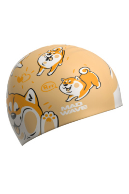 Силиконовая шапочка для плавания Shiba