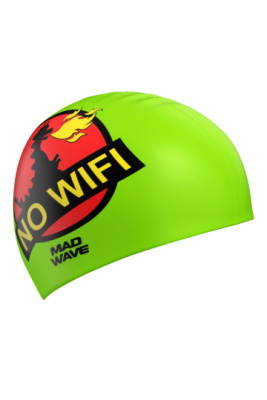 Силиконовая шапочка для плавания NO WIFI