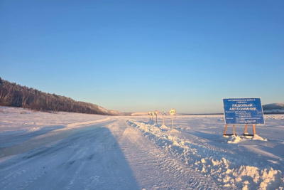 Грузоподъемность зимника автодороги «Умнас» повысили в Хангаласском районе Якутии / ЯСИА   
