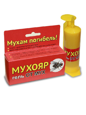 Мухояр гель от мух