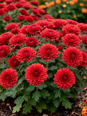 Хризантема Мультифлора Дайбрек дарк бронз ASF 1 шт Р9