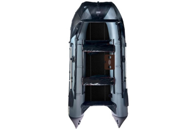 Лодка ПВХ ДИКИЙ 360 НДНД с тентом с окном