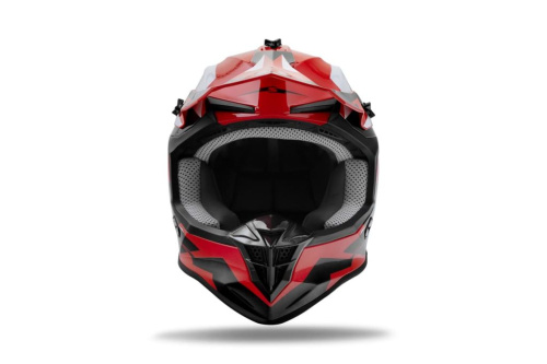 Шлем кроссовый Sharmax SH336 Red/Black