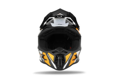 Шлем кроссовый Sharmax SH536 Orange/Black