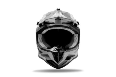 Шлем кроссовый Sharmax SH336 Gray/Black