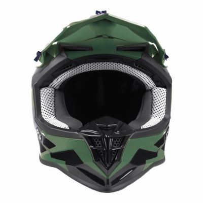 Шлем кроссовый Sharmax SH336 Khaki/Black