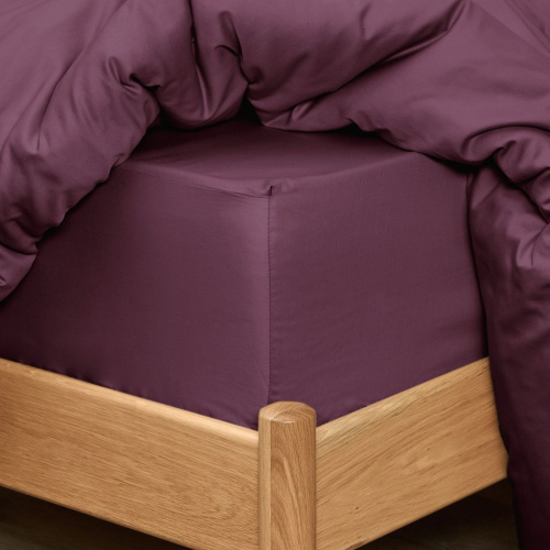 Простыня на резинке Tyrian purple