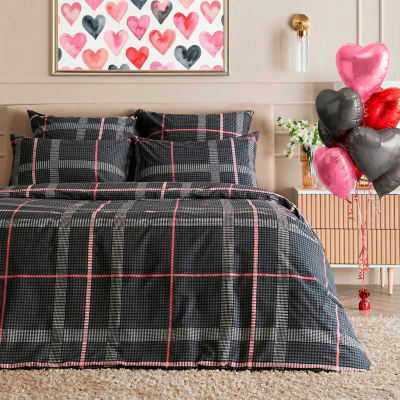 Постельное белье Bonmarito, серый III