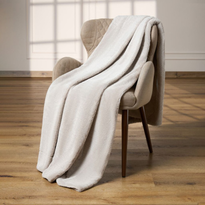 Плед Soft fur, серый