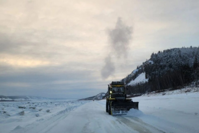 Повышена грузоподъемность автозимника граница Хангаласского улуса — Солянка / ЯСИА   