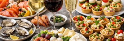 Лучшие закуски к вину