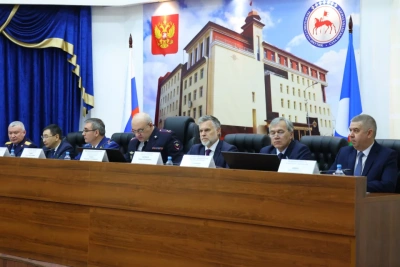 Кирилл Бычков принял участие в расширенной коллегии МВД по Якутии / ЯСИА   