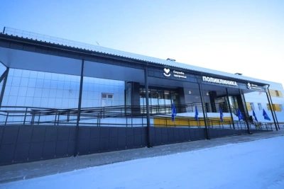 В посёлке Сангар завершено строительство новой поликлиники на 104 посещения в смену / ЯСИА   