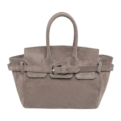 Женская сумка Melody Light Grey Suede
