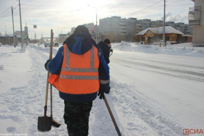 В мэрии Якутска разъяснили, по какой схеме город очищают от снега / Николай Борисов Якутск Якутск Республика Саха (Якутия)