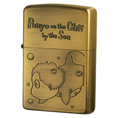 Зажигалка коллекционная Zippo NZ-17 Рыбка Поньо, серия Ghibli