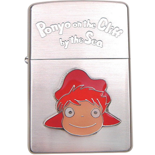 Зажигалка коллекционная Zippo NZ-21 Рыбка Поньо, серия Ghibli