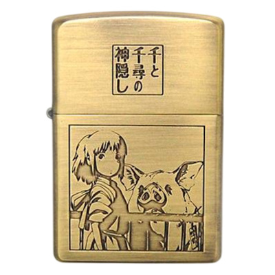 Зажигалка коллекционная Zippo NZ-10 Унесённые призраками, серия Ghibli