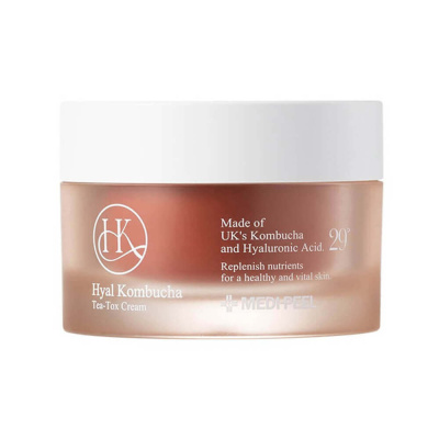 Двойной крем с комбучей и церамидами Medi-Peel Hyal Kombucha Tea-Tox Cream