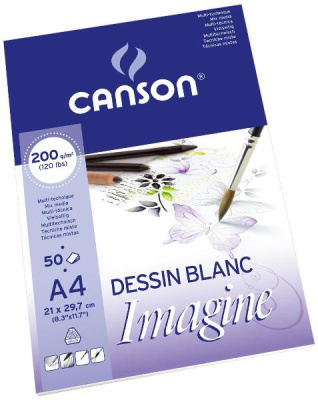 Альбом для графики Canson "Imagine" 21*29,7 см 50 л 200 г