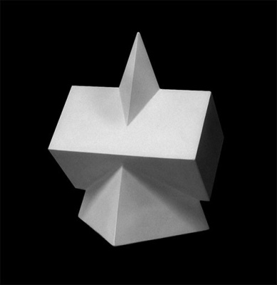 Гипс Сечение параллелепипеда в пирамиде