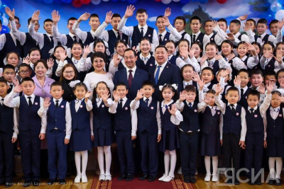 Новую школу открыли в селе Мындагай Чурапчинского района / ЯСИА   