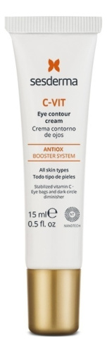 Крем-контур для кожи вокруг глаз с витамином С C-VIT Crema Contorno de Ojos 15мл
