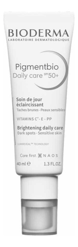 Дневной осветляющий крем для лица Pigmentbio Daily Care SPF50+ 40мл