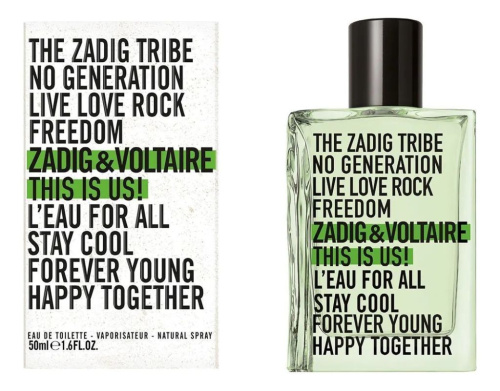 This Is Us! L'Eau For All: туалетная вода 50мл