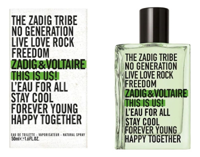 This Is Us! L'Eau For All: туалетная вода 50мл