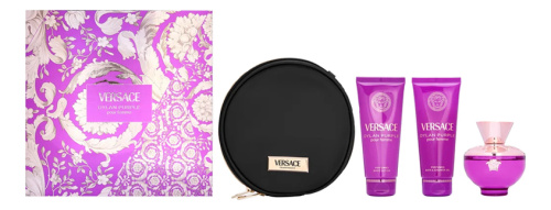 Pour Femme Dylan Purple: набор (п/вода 100мл + гель д/душа 100мл + лосьон д/тела 100мл+косметичка)